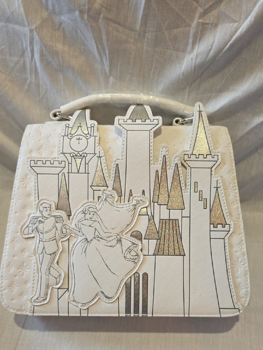 Loungefly  Disney Happily Ever After Princess Crossbody Bag